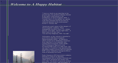 Desktop Screenshot of ahappyhabitat.com